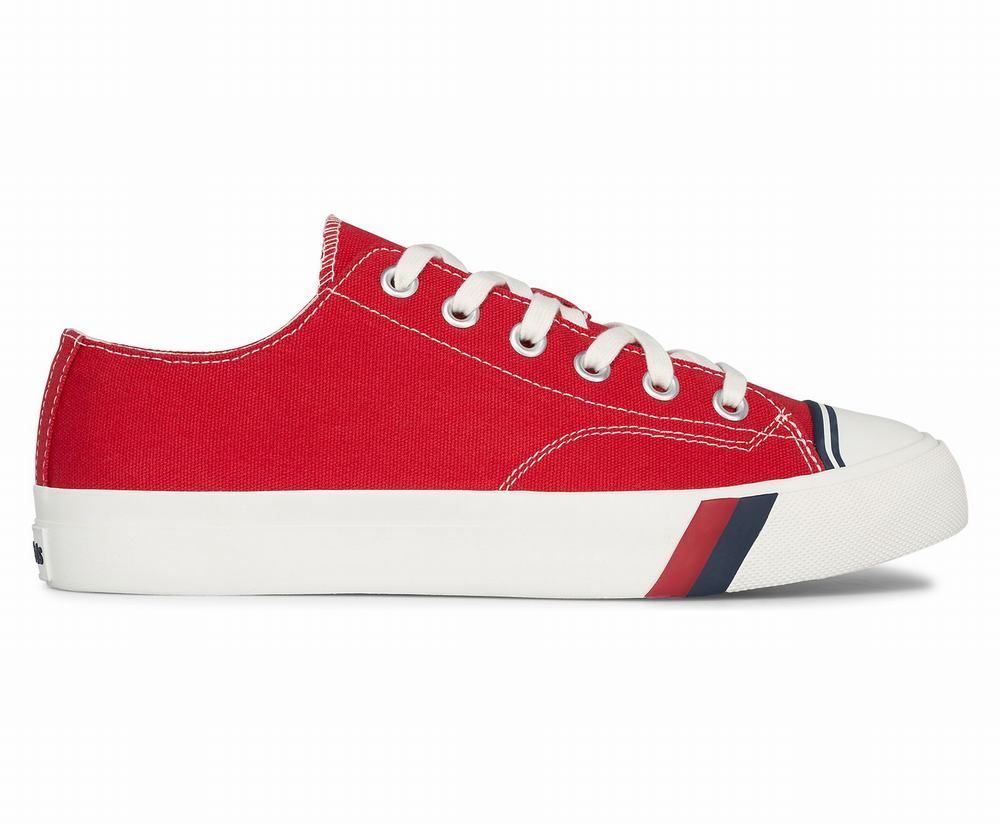 Men's Keds Royal Lo Trainers Red 4815273VB - South Africa